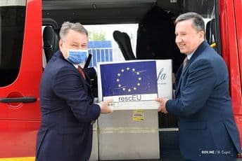 Rumunija donirala medicinsku opremu Crnoj Gori