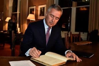 Đukanović uputio telegrame saučešća predsjednicima Portugala, Perua i Ekvadora Milo Đukanović - predsjednik Crne Gore