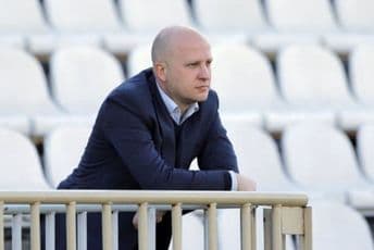 Marko Nikolić na klupi Lokomotive Marko Nikolić na klupi Lokomotive