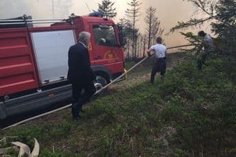 Agović: Šteta od požara u Rožajama ogromna Agović: Šteta od požara u Rožajama ogromna