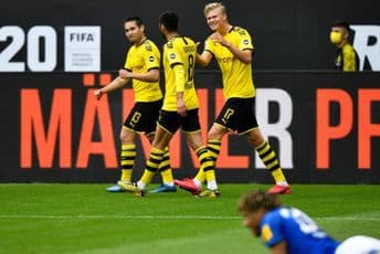 Dortmundova lekcija Šalkeu, kiks Lajpciga Dortmundova lekcija Šalkeu, kiks Lajpciga