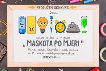 Produžen konkurs za djecu „Maskota po mjeri“