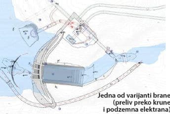 Za HE Komarnica predviđena investicija od 246 miliona eura Za HE Komarnica predviđena investicija od 246 miliona eura