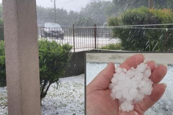 Pao grad u Zelenici i na Podima Pao grad u Zelenici i na Podima