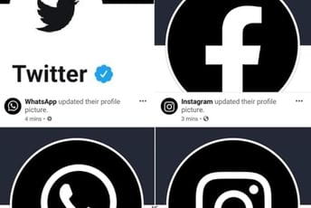 Društvene mreže "obukle crninu": Zašto su promijenili profilne fotografije? Društvene mreže "obukle crninu": Zašto su promijenili profilne fotografije?