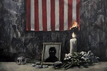 Benksi novom slikom podržao pokret Black Lives Matter Benksi novom slikom podržao pokret Black Lives Matter