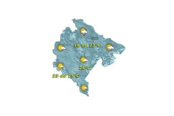Danas uglavnom sunčano, ujutru ponegdje moguća kiša Danas uglavnom sunčano, ujutru ponegdje moguća kiša