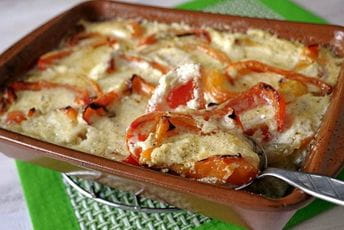 Pečene paprike sa bijelim lukom i pavlakom Pečene paprike sa bijelim lukom i pavlakom