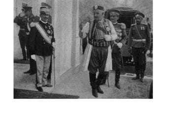 Italija i njen odnos prema crnogorskoj borbi za nacionalno oslobođenje Italijanski kralj Viktor Emanuel III i kralj Nikola Petrović