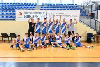 Budućnost volley Bemax šampion u juniorskoj konkurenciji Budućnost volley Bemax šampion u juniorskoj konkurenciji