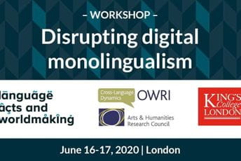 FCJK predstavio projekte na radionici Disrupting Digital Monolingualism FCJK predstavio projekte na radionici Disrupting Digital Monolingualism