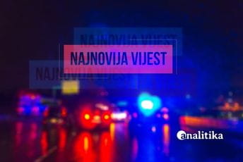 Saobraćajna nezgoda u Kamenarima: Povrijeđeni motociklista transportovan u risansku bolnicu