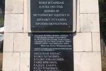 Obnovljen spomenik na Ravnom lazu Obnovljen spomenik na Ravnom lazu