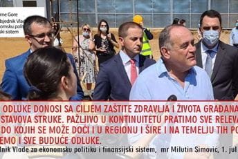 Simović: NKT sve odluke donosi na temelju stavova struke Simović: NKT sve odluke donosi na temelju stavova struke