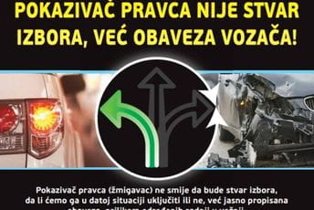 Žmigavac nije stvar izbora, već obaveza vozača: Evo kolike su kazne za nepoštovanje pravila Žmigavac nije stvar izbora, već obaveza vozača: Evo kolike su kazne za nepoštovanje pravila