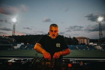 DJ GileRZ na stadionu pod Goricom DJ GileRZ na stadionu pod Goricom