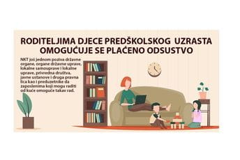 Roditeljima djece predškolskog uzrasta plaćeno odsustvo Roditeljima djece predškolskog uzrasta plaćeno odsustvo