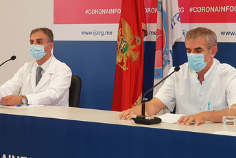 Kavarić: Od 100 zaraženih, 80 se može liječiti kući Mugoša i Kavarić