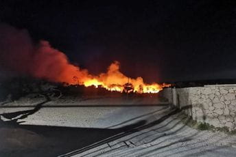 Požar u Hrvatskoj, angažovan i kanader Požar u Hrvatskoj, angažovan i kanader