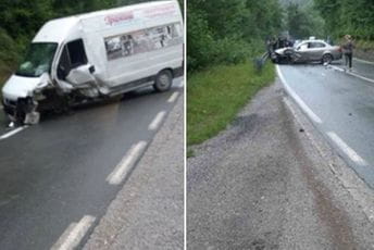 Udes i na putu BP-BA: Dvije osobe povrijeđene Udes i na putu BP-BA: Dvije osobe povrijeđene