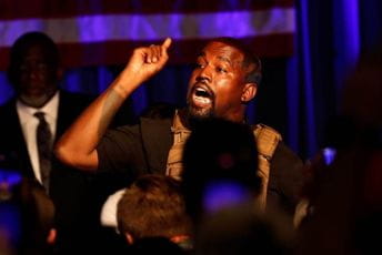 Prvi predizborni miting Kanje Vesta – poruke zbunjujuće i kontroverzne Prvi predizborni miting Kanje Vesta – poruke zbunjujuće i kontroverzne