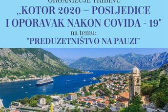U petak nova tribina: "Kotor 2020 − posljedice i oporavak nakon Covida - 19" U petak nova tribina: "Kotor 2020 − posljedice i oporavak nakon Covida - 19"