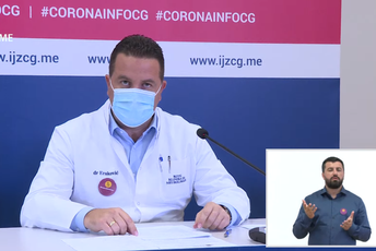 U Crnoj Gori se od koronavirusa liječi 188 pacijenata, u Baru hospitalizovano troje djece U Crnoj Gori se od koronavirusa liječi 188 pacijenata, u Baru hospitalizovano troje djece