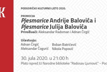 Pjesmarice Andrije Balovića i Pjesmarice Julija Balovića Pjesmarice Andrije Balovića i Pjesmarice Julija Balovića