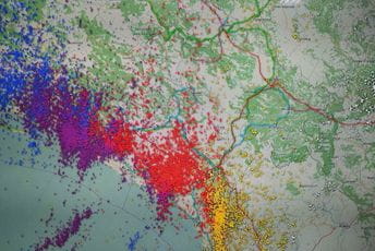Registrovano preko 58 hiljada atmosferskih pražnjenja Registrovano preko 58 hiljada atmosferskih pražnjenja