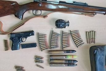 Pronađeno oružje u Tuzima, jedna osoba uhapšena Ilustracija