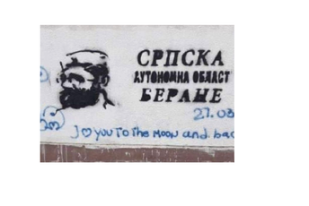 CPC: Grafiti u Beranama posljedica ideologije SPC CPC: Grafiti u Beranama posljedica ideologije SPC