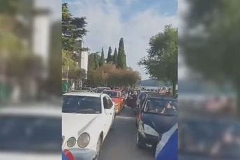 Pristalice SPC i danas organizovale auto-litije