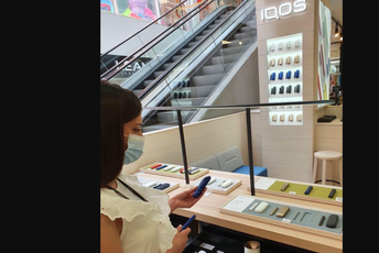 Otvorena IQOS zona u TC Kamelija Otvorena IQOS zona u TC Kamelija