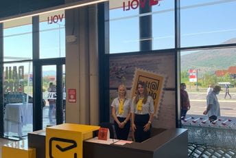 Pošta u novootvorenom Tržnom centru Voli u Danilovgradu Pošta u novootvorenom Tržnom centru Voli u Danilovgradu