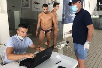 Treće testiranje crnogorskih "ajkula", bivših viceprvaka svijeta i prvaka Evrope Treće testiranje crnogorskih "ajkula", bivših viceprvaka svijeta i prvaka Evrope