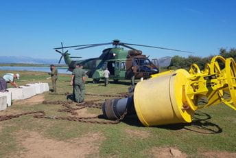 Izvršeno obnavljanje plovnih graničnih oznaka na Skadarskom jezeru Izvršeno obnavljanje plovnih graničnih oznaka na Skadarskom jezeru