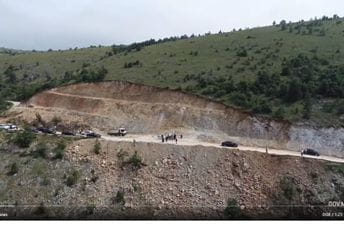 Marković u Pljevljima, radi se put ka granici sa BIH Marković u Pljevljima, radi se put ka granici sa BIH