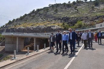 Završena rekonstrukcija starog puta od Podgorice prema Danilovgradu Završena rekonstrukcija starog puta od Podgorice prema Danilovgradu