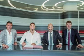 Zlatan Ibrahimović je i zvanično u Milanu do narednog ljeta Zlatan Ibrahimović je i zvanično u Milanu do narednog ljeta
