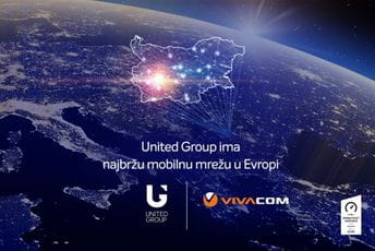 United Grupa ima najbržu mobilnu mrežu u Evropi