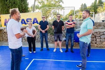 OSCG opremio i teren u Mrkojevićima OSCG opremio i teren u Mrkojevićima