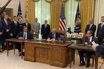 Bijela kuća: Potpisan sporazum Beograda i Prištine sa Amerikom