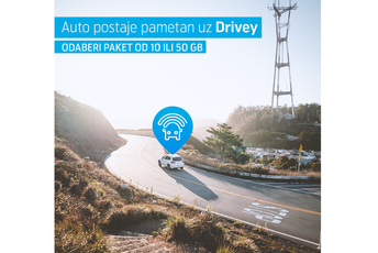 Telenor prvi u Crnoj Gori uvodi Drivey uslugu Telenor prvi u Crnoj Gori uvodi Drivey uslugu