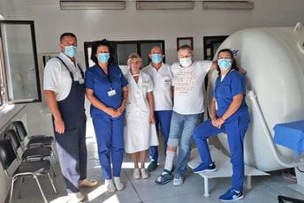 Umjesto amputacije mladom Novljaninu spasili nogu u baro komori Umjesto amputacije mladom Novljaninu spasili nogu u baro komori