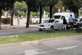 Saobraćajna nezgoda na Bulevaru Ivana Crnojevića