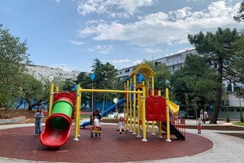 Novo dječije igralište u Podgorici Novo dječije igralište u Podgorici