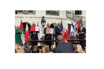 Uspostavljeni diplomatski odnosi Izraela, UAE i Bahreina Uspostavljeni diplomatski odnosi Izraela, UAE i Bahreina
