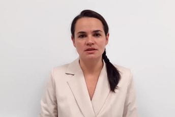 Tihanovskaja u Ljubljani traži veću podršku EU Tihanovskaja u Ljubljani traži veću podršku EU