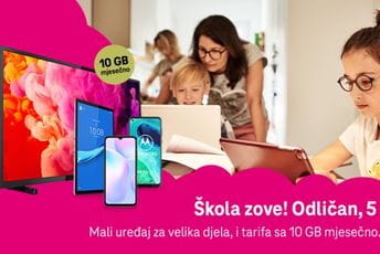 Telefoni, tableti, TV i gigabajti za školarce – Telekom ponuda za „Odličan, 5!“ Telefoni, tableti, TV i gigabajti za školarce – Telekom ponuda za „Odličan, 5!“