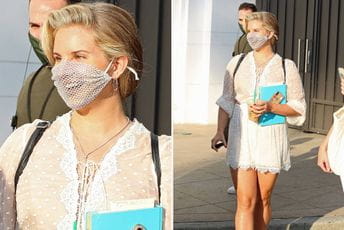 Pjevačica na udaru kritika zbog maske: "Neodgovorna si!" Pjevačica na udaru kritika zbog maske: "Neodgovorna si!"